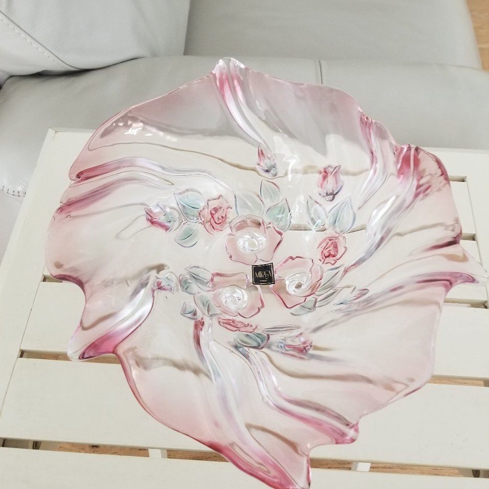 Mikasa Colorful ROSELLA Swirl Bowl.